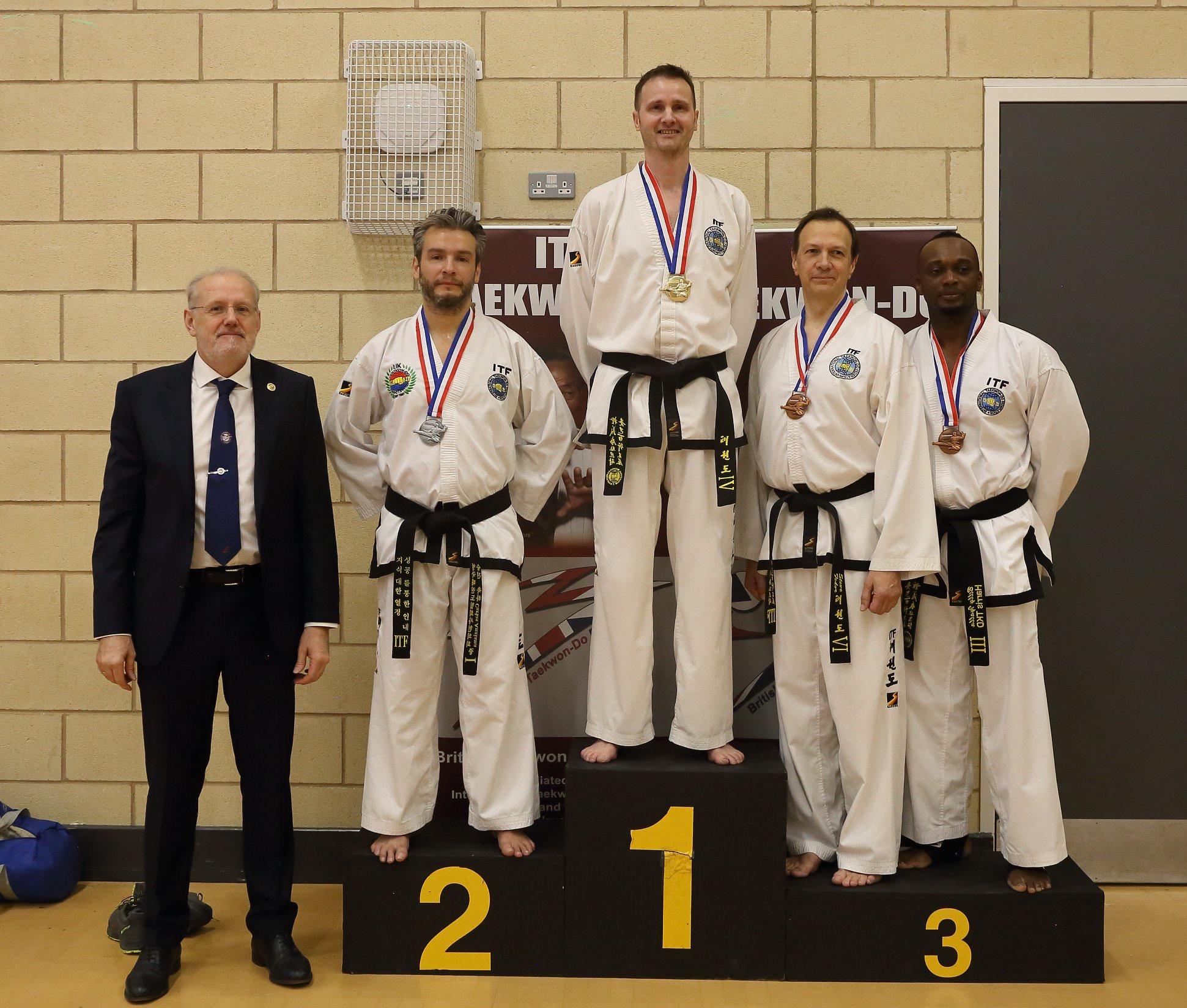 Veterans Patterns BTF 2020 Medal winners in the 2020 BTF Veterans Patterns