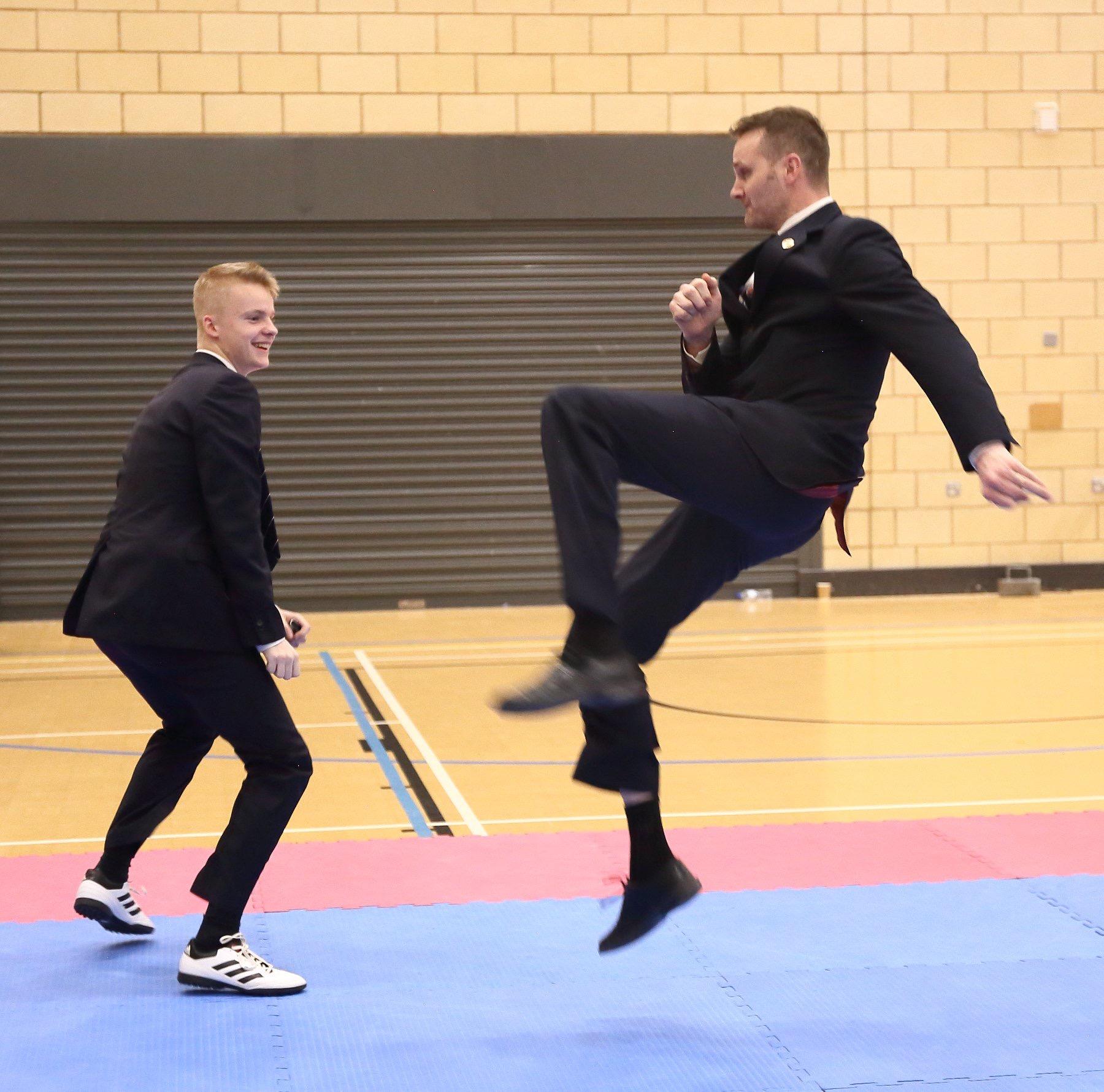 TKD messing around again